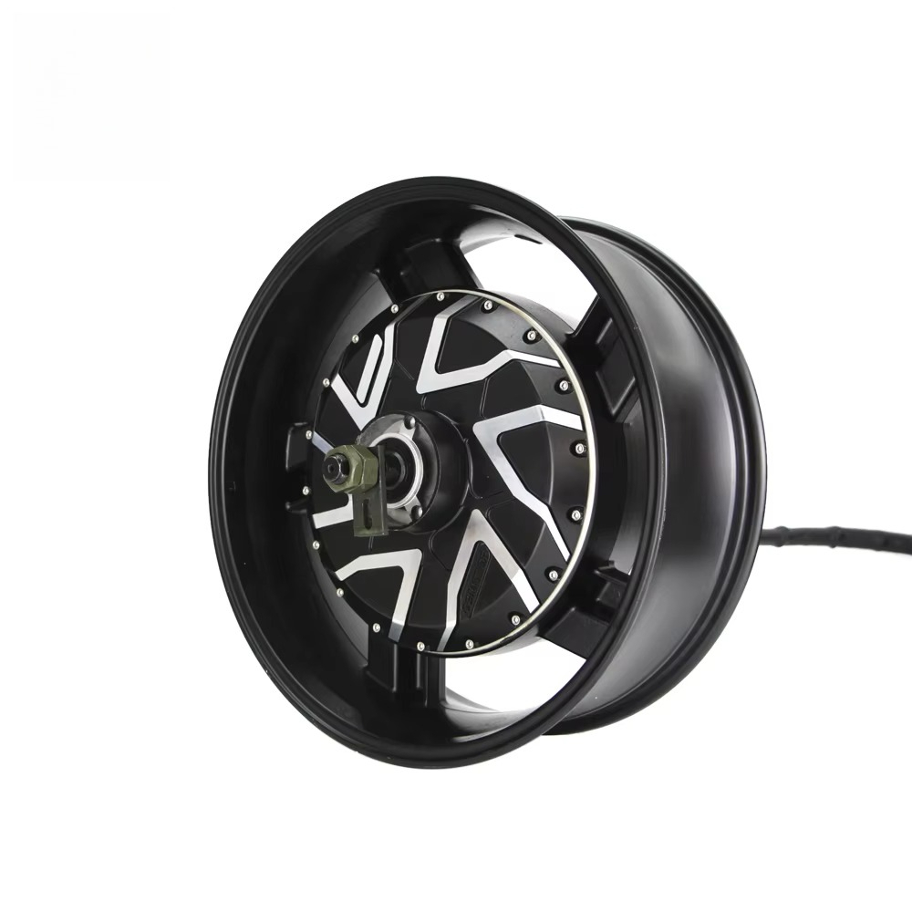 Vendita calda: 17X6.0 pollici  - 12000W Electric Motorcycle Hub Motor recensione e prezzo