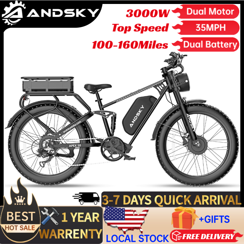 Bici Elettrica ANDSKY Apex50 A - High Torque Brushless Mid Motor Kit recensione e prezzo