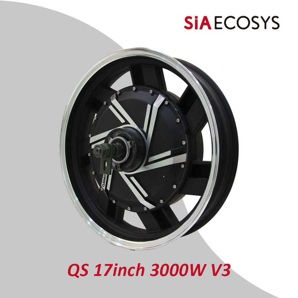 Motore Elettrico Brushless QSM - 17 Inch Motorcycle Rim Hub Motor 72V recensione e prezzo